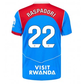 Atletico Madrid Giacomo Raspadori #22 Alternativní Dres 2025-26 Krátký Rukáv